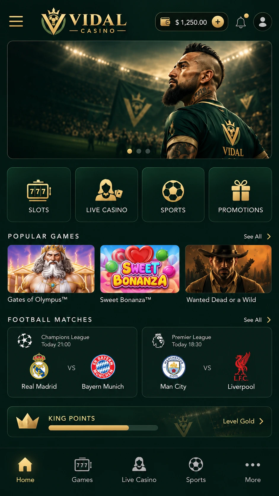 App de Vidal Casino